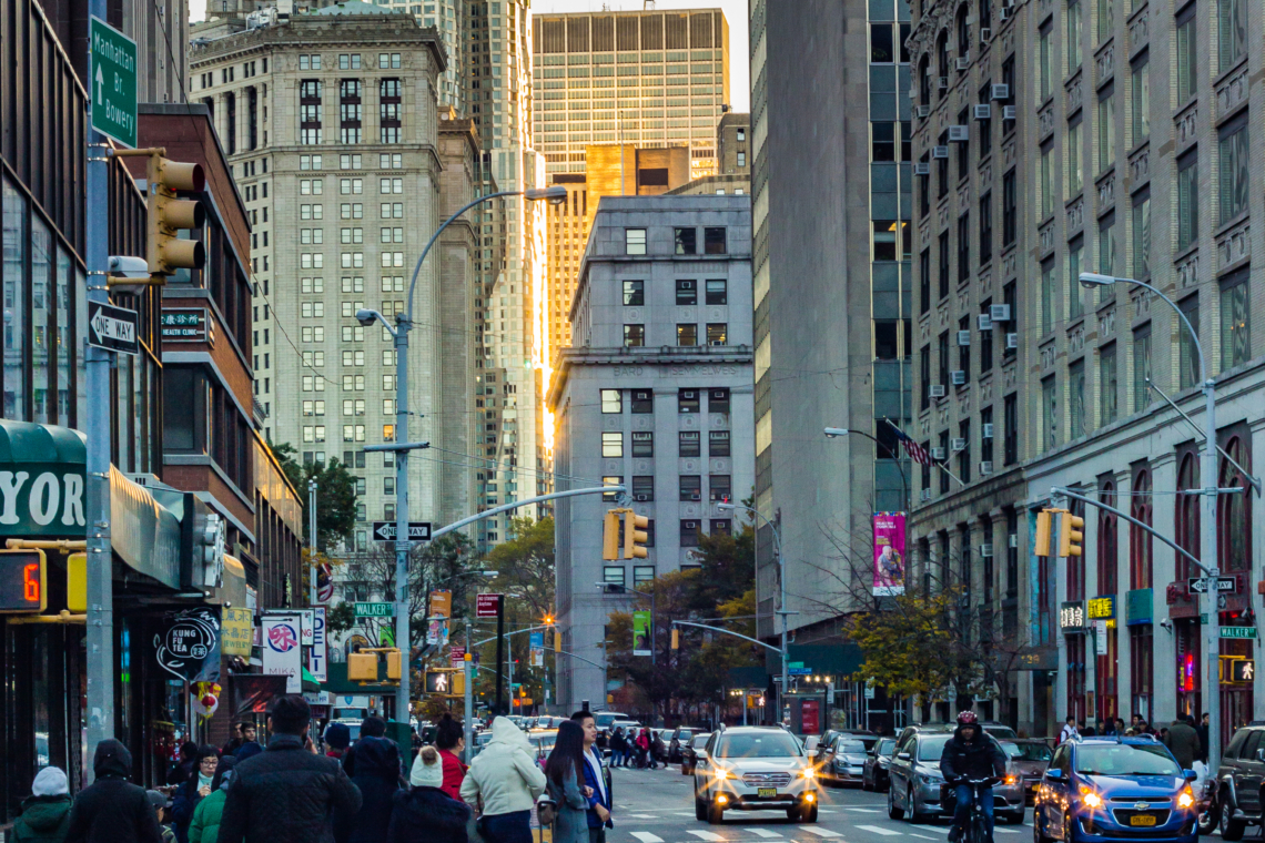 lingkungan terjangkau di NYC